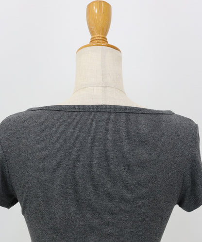 【Sale ended】Gathered Layered Ribbon T-Shirtav
