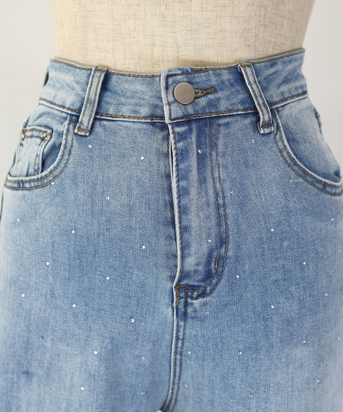 [2026 New Arrival] Rhinestone-Embellished Flared Jeans
