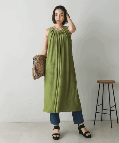 Jacquard Flare Dress◇Dress with a Fluffy Silhouette