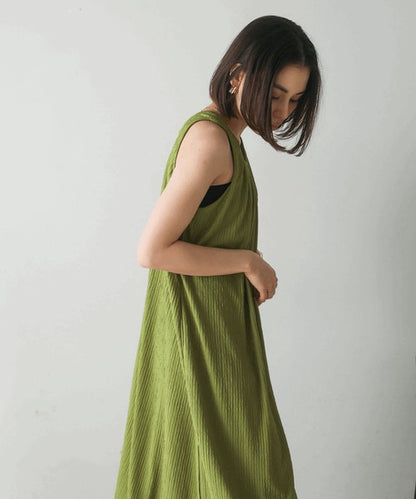 Jacquard Flare Dress◇Dress with a Fluffy Silhouette