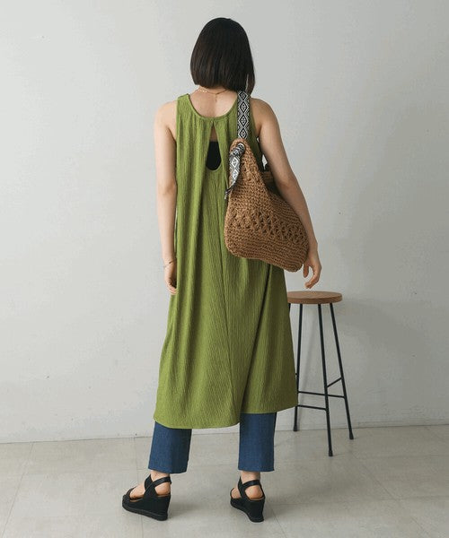 Jacquard Flare Dress◇Dress with a Fluffy Silhouette