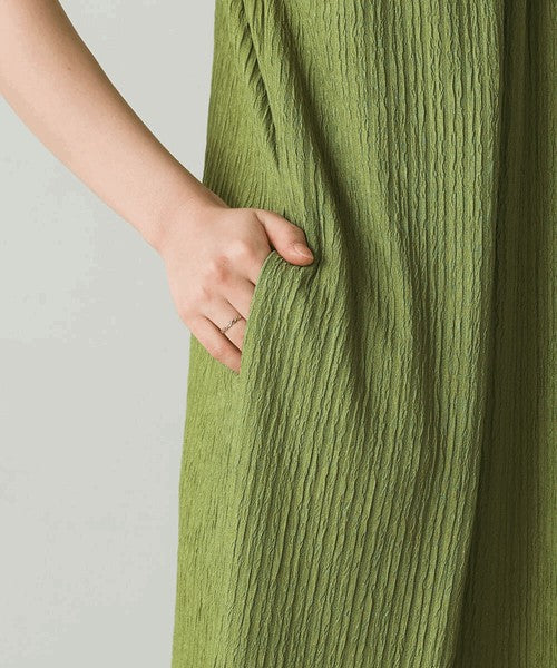 Jacquard Flare Dress◇Dress with a Fluffy Silhouette