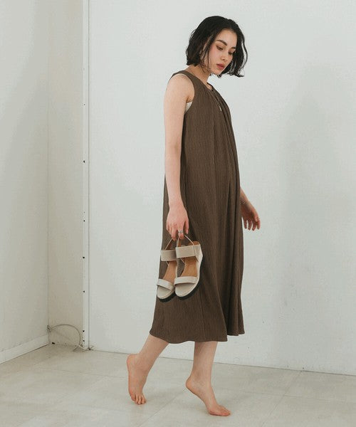 Jacquard Flare Dress◇Dress with a Fluffy Silhouette