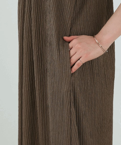 Jacquard Flare Dress◇Dress with a Fluffy Silhouette
