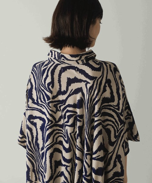Zebra Print Dress◇Effortlessly Wearable Zebra Print Dress Perfect for Summer