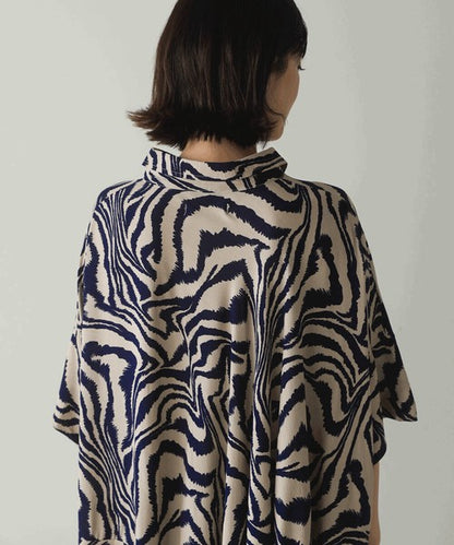 Zebra Print Dress◇Effortlessly Wearable Zebra Print Dress Perfect for Summer