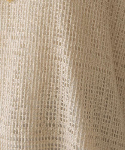 Tank Set Back Ribbon Knit◇Knit and Tank Set Item, Also Great as Separates