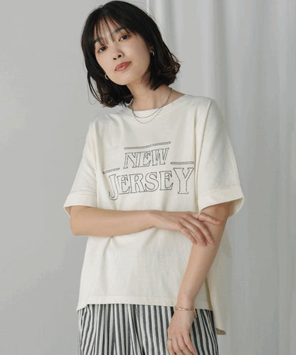 Vintage Print T-Shirt◇Logo T-Shirt with a Distressed Vintage Feel