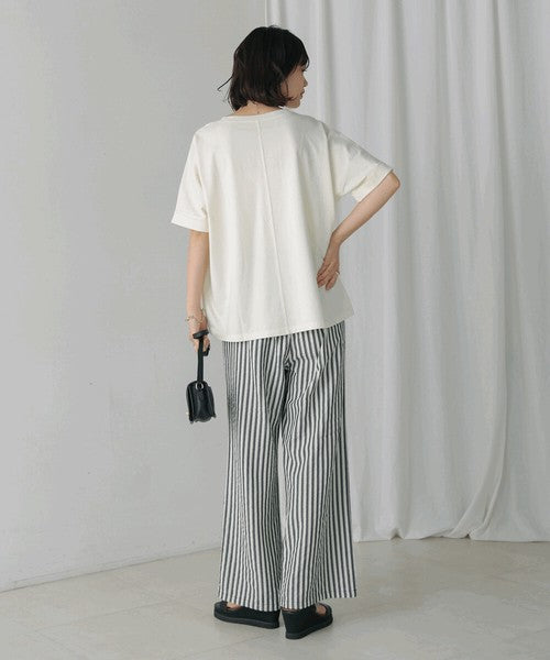 Vintage Print T-Shirt◇Logo T-Shirt with a Distressed Vintage Feel