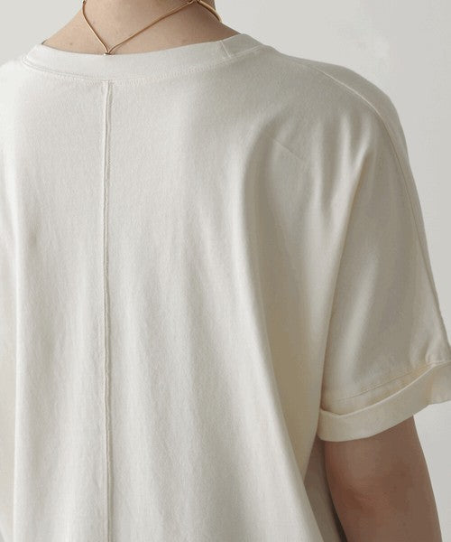 Vintage Print T-Shirt◇Logo T-Shirt with a Distressed Vintage Feel