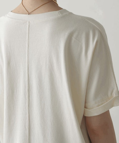 Vintage Print T-Shirt◇Logo T-Shirt with a Distressed Vintage Feel