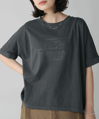 Vintage Print T-Shirt◇Logo T-Shirt with a Distressed Vintage Feel