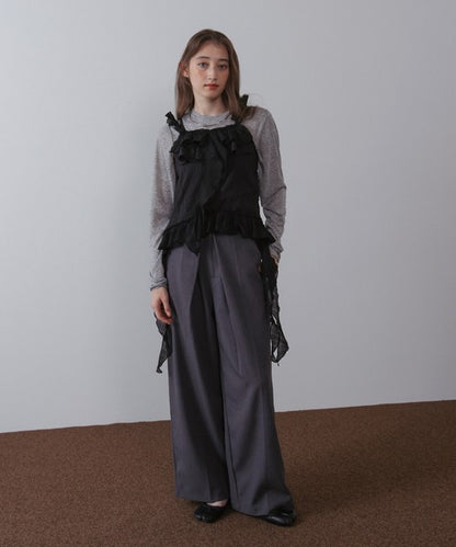 Bab Ruffle Frill Camisole◇Can Be Worn Across All Seasons