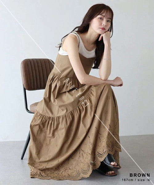 Casual Dress Ladies fashion Camisole Dress Cotton