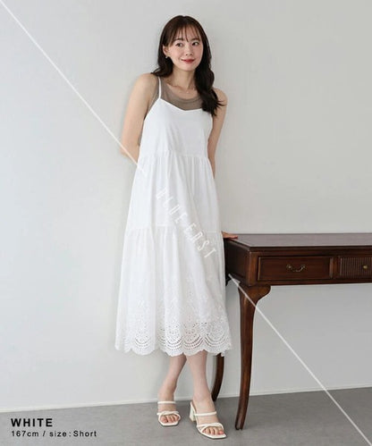 Casual Dress Ladies fashion Camisole Dress Cotton
