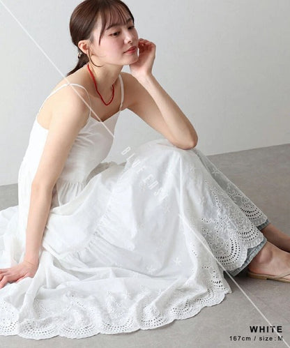 Casual Dress Ladies fashion Camisole Dress Cotton