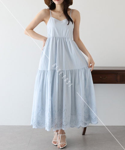 Casual Dress Ladies fashion Camisole Dress Cotton