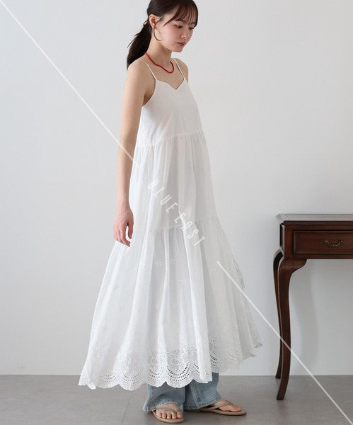 Casual Dress Ladies fashion Camisole Dress Cotton