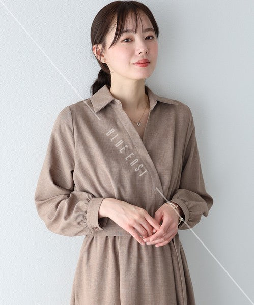 Casual Dress Ladies fashion Shirt Dress