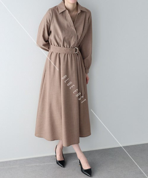 Casual Dress Ladies fashion Shirt Dress
