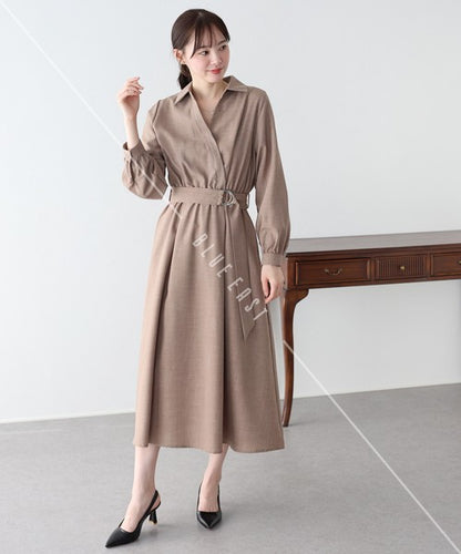 Casual Dress Ladies fashion Shirt Dress