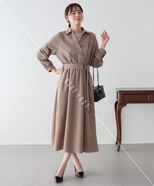 Casual Dress Ladies fashion Shirt Dress