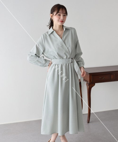 Casual Dress Ladies fashion Shirt Dress