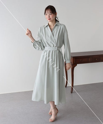 Casual Dress Ladies fashion Shirt Dress