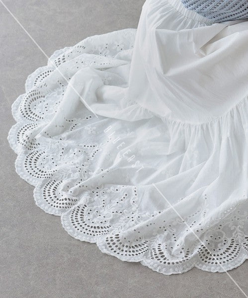 Skirt Tiered Skirt Cotton