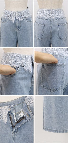 Denim Full-Length Pant Waist