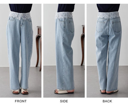 Denim Full-Length Pant Waist