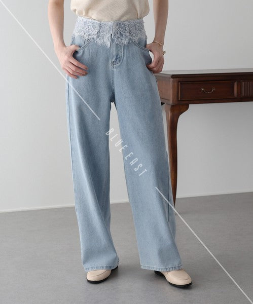 Denim Full-Length Pant Waist