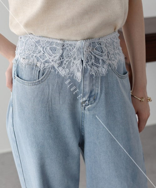 Denim Full-Length Pant Waist