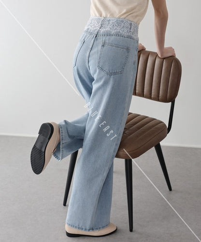 Denim Full-Length Pant Waist