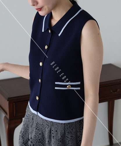 Sweater/Knitwear Ladies fashion Sleeveless