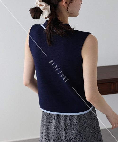 Sweater/Knitwear Ladies fashion Sleeveless