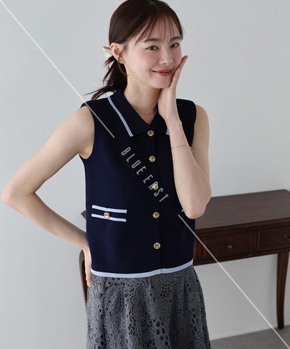 Sweater/Knitwear Ladies fashion Sleeveless