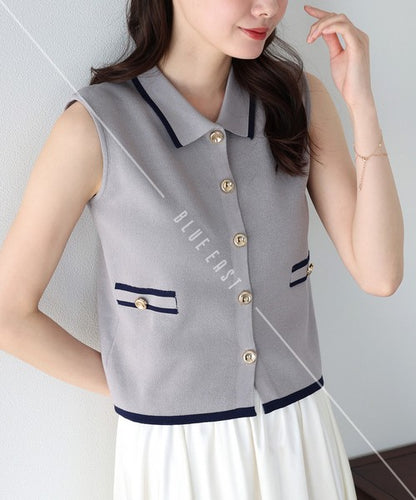 Sweater/Knitwear Ladies fashion Sleeveless