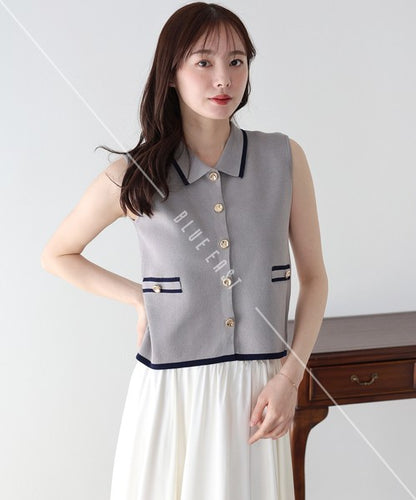 Sweater/Knitwear Ladies fashion Sleeveless