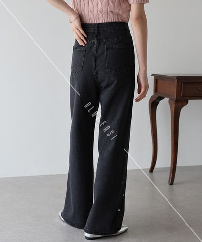 Denim Full-Length Pant
