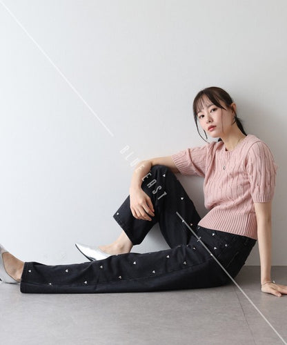 Denim Full-Length Pant