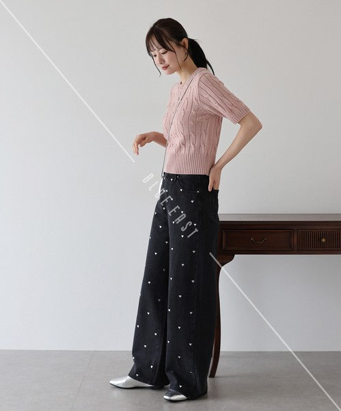 Denim Full-Length Pant