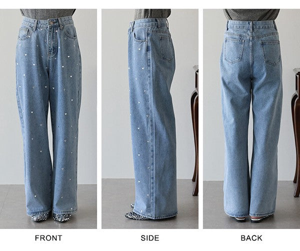Denim Full-Length Pant