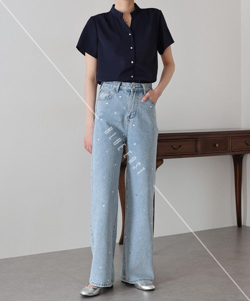 Denim Full-Length Pant
