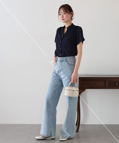 Denim Full-Length Pant