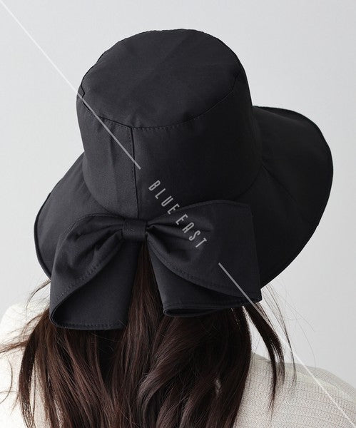 Bucket Hat Bicolor Back Ribbon