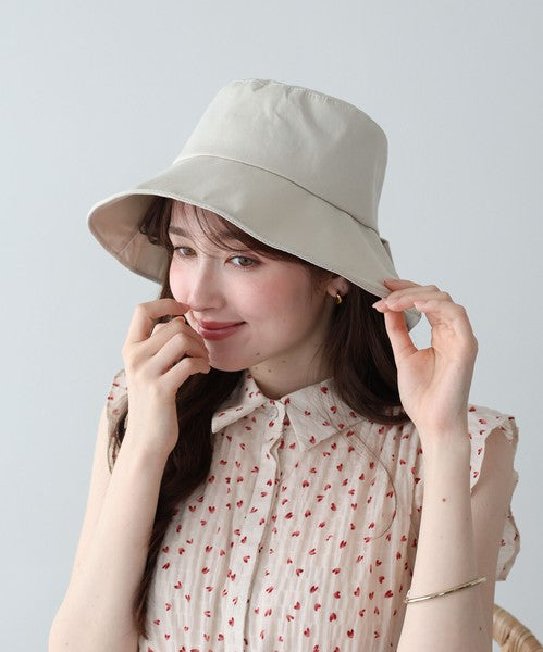 Bucket Hat Bicolor Back Ribbon