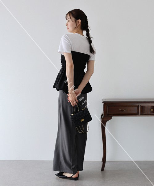 Camisole Peplum Bustier