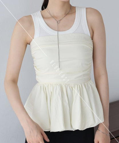 Camisole Peplum Bustier