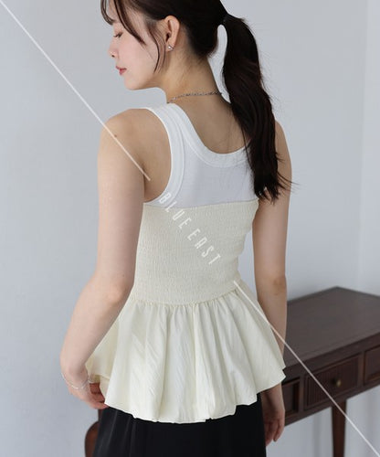 Camisole Peplum Bustier